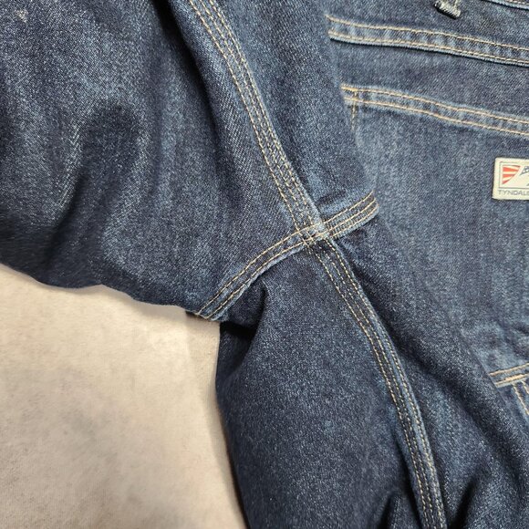 Tyndale FR Jeans Mens 38x33 Blue Arc Rated Flame Resistant Workwear USA Denim - Picture 12 of 16